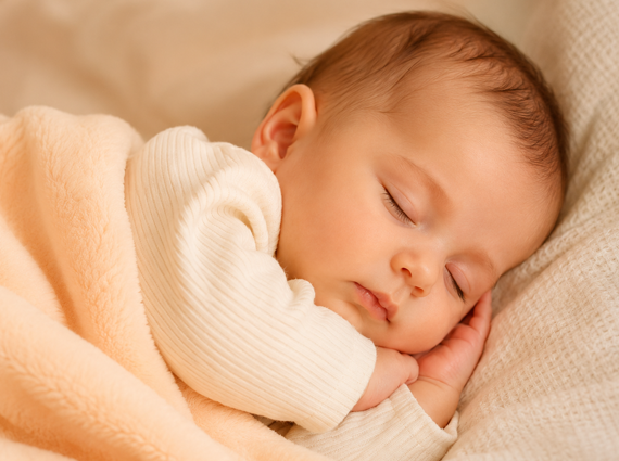 Sleeping infant