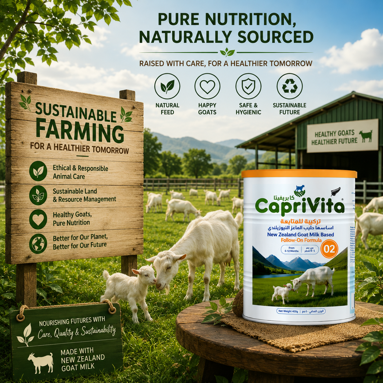 Sustainable farming